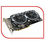 Видеокарта MSI Radeon RX 580 1366Mhz PCI-E 3.0 4096Mb 7000Mhz 256 bit DVI 2xHDMI HDCP RX 580 ARMOR 4G OC