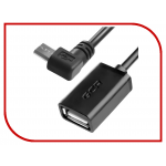 Аксессуар Greenconnect OTG Micro USB - USB 2.0 AF 2.0m Black GCR-AMB4AF-BB2S-2.0m