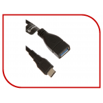 Аксессуар Amperin OTG USB Type-C - USB 3.0 Black AI-TCOTG