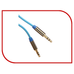 Аксессуар Jet.A 3.5mm Jack/M - 3.5mm Jack/M 1m Blue JA-AC01