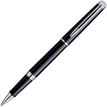 Роллерная ручка Waterman Hemisphere Essential Black CT. Корпус и колпачок - лаковые (1271624)