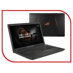 Ноутбук ASUS ROG GL753VD-GC278T 90NB0DM2-M04140 (Intel Core i5-7300HQ 2.5 GHz/12288Mb/1000Gb + 256Gb SSD/DVD-RW/nVidia GeForce GTX 1050 4096Mb/Wi-Fi/Cam/17.3/1920x1080/Windows 10 64-bit)