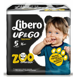 Libero Подгузники-трусики Up&Go Zoo Collection (10-14 кг) 16 шт 5586