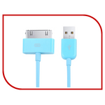 Аксессуар Readyon USB - Lightning 15cm Light Blue RD-030301