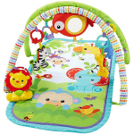 Развивающие игрушки для малышей Mattel Fisher-Price Mattel Fisher-Price CHP85 Фишер Прайс Музыкальный игровой коврик 3-в-1 &quot;Друзья из тропического леса&quot;