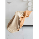 {} Sleep iX Одеяло-покрывало Multi Blanket Цвет: Бежевый/Рыжий (160х220 см)