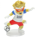 Фигурка FIFA Zabivaka T11670 Волк Забивака &quot;Kicking&quot; 9 см