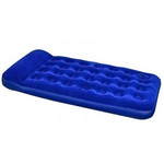 Надувной матрас bestway easy inflate flocked air bed/twin/ 67224 bw