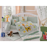 Комплект белья Hobby Home Collection "Puffy", детский, наволочки 35x45, цвет: минт 1607000072