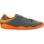 Кроссовки для футзала мужские Nike Hypervenom PhantomX 3 Academy (IC), цвет: серый, оранжевый. AH7278-081. Размер 9,5 (42)