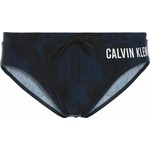 Плавки купальные мужские Calvin Klein Underwear, цвет: темно-синий. KM0KM00140. Размер L (50)