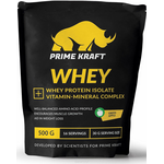 Напиток сухой Prime Kraft "Whey", коктейль белково-витаминный, зеленое яблоко, 500 г ЯБ016761