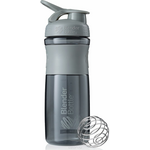 Шейкер спортивный BlenderBottle "SportMixer", цвет: серый, 828 мл BB-SM28-PGRE