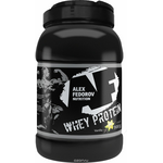 Высокобелковый коктейль Alex Fedorov Nutrition "Whey Protein", ваниль, 900 г 4627121420423