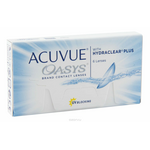 Johnson & Johnson контактные линзы Acuvue Oasys (6шт / 8.4 / -0.50)