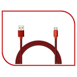 Аксессуар Jet.A USB - microUSB JA-DC21 1m Red