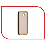 Аксессуар Чехол Samsung Galaxy A5 2017 A520F Svekla Flash Silicone Gold Frame SVF-SGA520F-GOLD