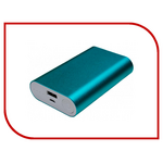 Аккумулятор Palmexx 1-USB 10000mAh Cyan PX/PBANK MET 10000 PX/PBANK MET 10000 cyan