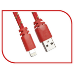 Аксессуар Liberty Project Кабель USB - Lightning Red 0L-00030334