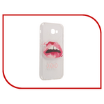 Аксессуар Чехол Samsung Galaxy A7 2017 With Love. Moscow Silicone Lips 5080