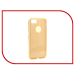 Аксессуар Чехол Neypo Brilliant Silicone для APPLE iPhone 7 Gold Crystals NBRL2668