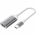 Адаптер MHL-HDMI для смартфонов и планшетов, USB Type-C - HDMI, 0.15м, Deppa (73120)