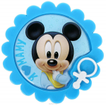 Магнит-рамка Disney "Я люблю маму. Малыш Микки", 5,9 х 6 см. 1256854