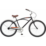 Велосипед городской Schwinn "Baywood Men", цвет: черный, колесо 26" 38675137479