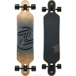 Лонгборд Z-Flex "Drop Thru Longboard", цвет: бежевый, серый, черный ZFXL0057