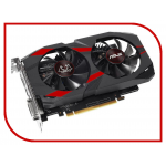 Видеокарта ASUS GeForce GTX 1050 Ti 1366Mhz PCI-E 3.0 4096Mb 7008Mhz 128 bit DPI DVI HDMI HDCP CERBERUS-GTX1050TI-O4G