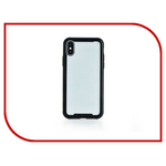 Аксессуар Чехол Gurdini Lims Glass Design 0.7mm 9HQ для APPLE iPhone X 5.8 Black