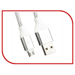 Аксессуар Liberty Project USB - Micro USB Волны Grey-White 0L-00033137