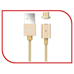 Аксессуар USAMS U-Link Series US-SJ132 USB - Lighting (8-pin) Magnet Cable Gold