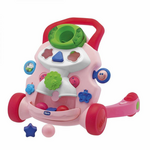 CHICCO Игровой центр-каталка &quot;Ходунки&quot; 2 в 1 (розовый) 65261200010