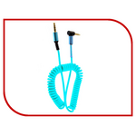 Аксессуар Earldom AUX-23 Jack 3.5mm - Jack 3.5mm Light Blue