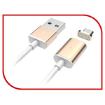 Аксессуар Earldom ET-MC03 USB - microUSB White-Gold