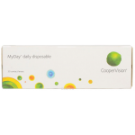 CooperVision Контактные линзы MyDay Daily disposable (30 pack)/Радиус кривизны 8,4/Оптическая сила -01,25