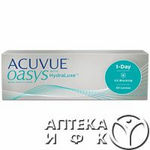 К.линзы 1-DAY Acuvue Oasys with Hydraluxe