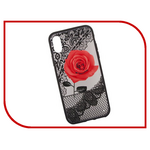 Аксессуар Защитная крышка Liberty Project для APPLE iPhone X Rose Red 0L-00036271