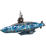 S+S TOYS B468-3 Военная субмарина 3D, 54 детали