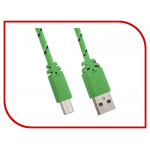 Аксессуар Liberty Project USB - Micro USB 1m Green-Blue 0L-00000949