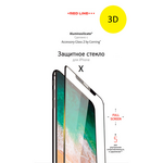 Защитное стекло для iPhone Red Line Corning Full Screen 3D для iPhone X Black