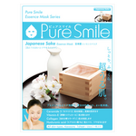 Тканевая маска SunSmile Pure Smile Japanese Sake Essence Mask (Объем 23 мл)