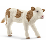 Schleich Фигурка Симментальский теленок 13802