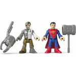 Imaginext Игровой набор DC Super Friends Superman & Metallo DFX91