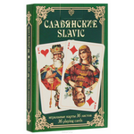 Карты игральные Piatnik "Славянские", цвет: зеленый, 36 карт 1342_зеленый