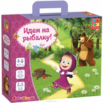 Vladi Toys Настольная игра Маша и Медведь Идем на рыбалку! VT2106-03