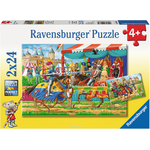 Ravensburger Пазл Рыцари 2 в 1