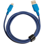 Дата-кабель Energea Nylotough Lightning-USB MFI 1,5м Blue