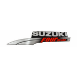 Наклейка капота Suzuki DF60T-70T (Suzuki), левая 6145399E71000